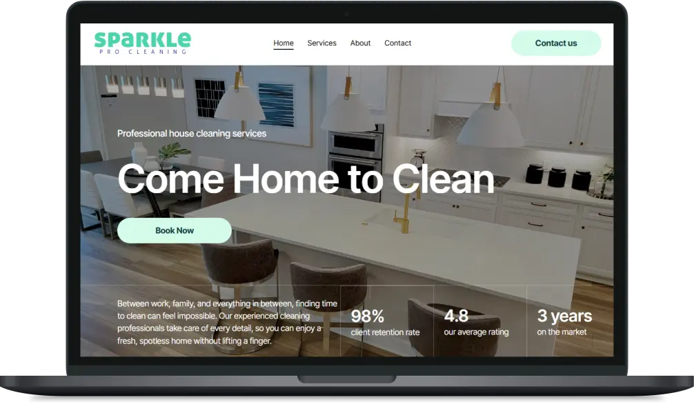 cleaning site